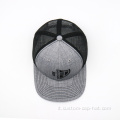Cappello da camioniere ricamato a maglia in stile marca